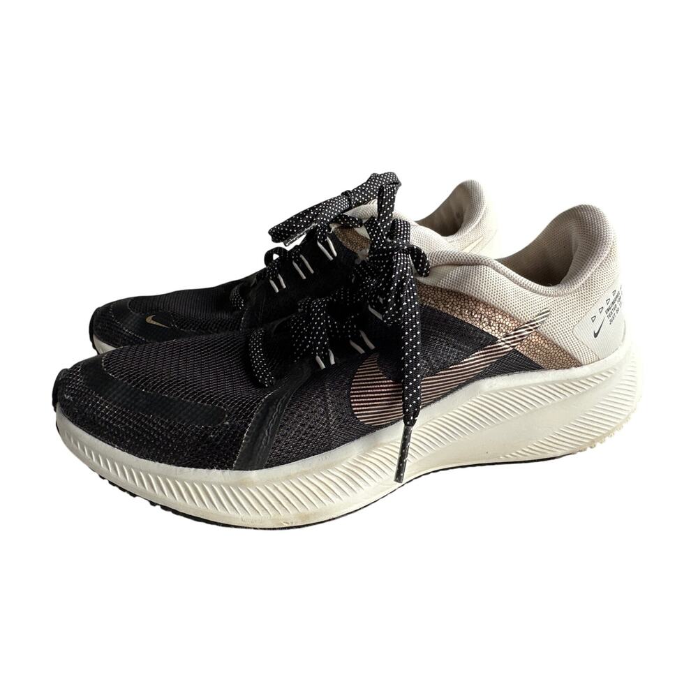 Nike Winflo 8 Shield Women’s Running Shoes – Black/Beige – Size US 7